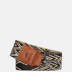 Schouderbanden^Bear Design schouderband cognac
