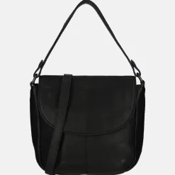 Schoudertassen^Bear Design schoudertas black