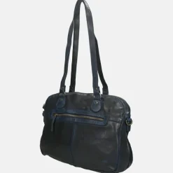 Schoudertassen^Bear Design schoudertas blauw
