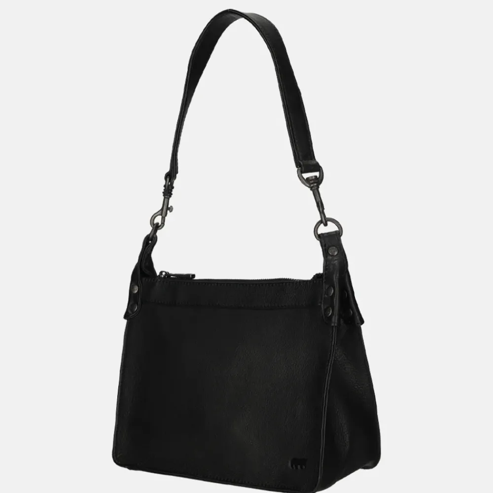 Schoudertassen^Bear Design schoudertas black