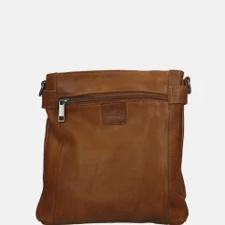 Schoudertassen^Bear Design schoudertas cognac