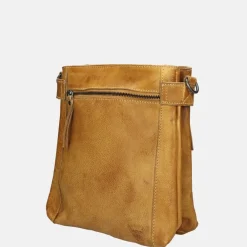 Schoudertassen^Bear Design schoudertas yellow