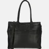 Dames Laptoptassen^Bear Design shopper 15 inch zwart