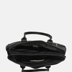 Dames Laptoptassen^Bear Design shopper 15 inch zwart