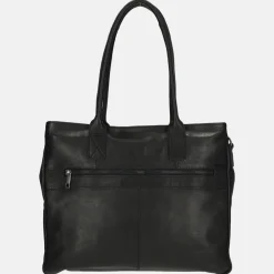 Dames Laptoptassen^Bear Design shopper 15 inch zwart