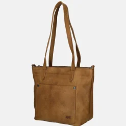 Shoppers^Bear Design shopper S cognac