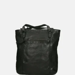 Shoppers^Bear Design shopper/rugzak zwart