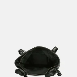 Shoppers^Bear Design shopper/rugzak zwart