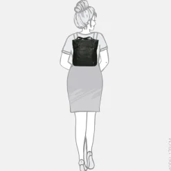 Shoppers^Bear Design shopper/rugzak zwart