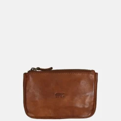 Sleuteletuis^Bear Design sleuteletui cognac
