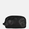 Toilettassen^Bear Design toilettas black