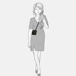 Crossbody Tassen^Bear Design Uma crossbody tas S black