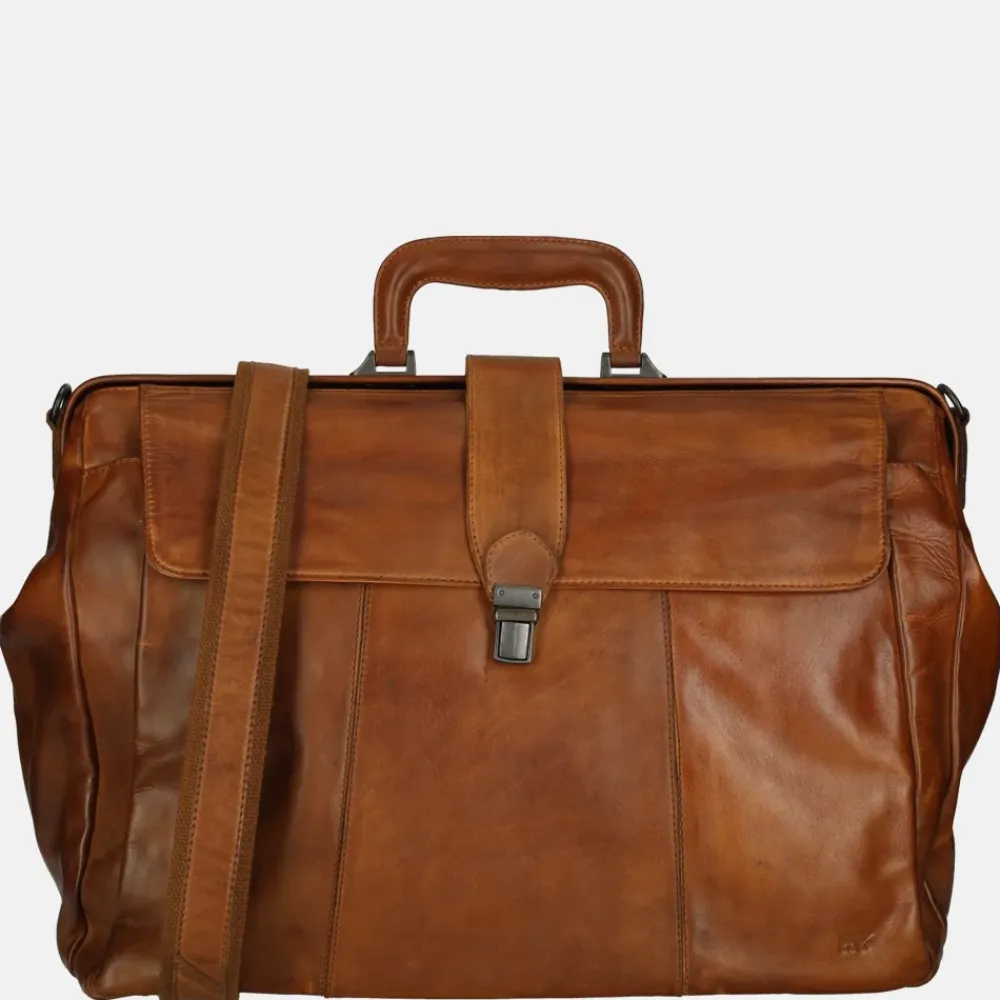 Handbagage Tassen | Weekendtassen^Bear Design weekendtas cognac