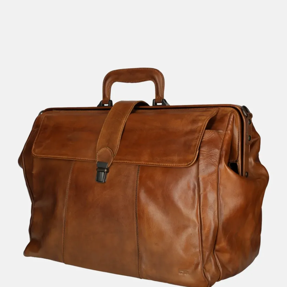 Handbagage Tassen | Weekendtassen^Bear Design weekendtas cognac