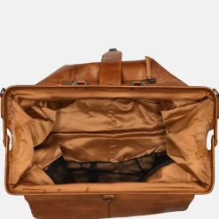 Handbagage Tassen | Weekendtassen^Bear Design weekendtas cognac