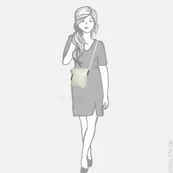 Crossbody Tassen^Berba Chamonix crossbody tas pebble