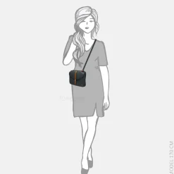 Crossbody Tassen^Berba Chamonix crossbody tas navy