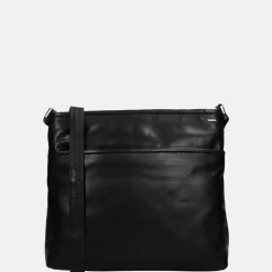 Crossbody Tassen^Berba Soft crossbody tas M zwart