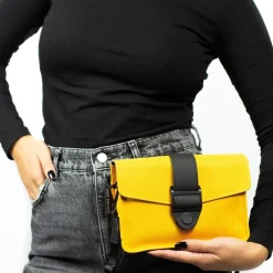 Crossbody Tassen^Bold Banana crossbody tas S yellow raven