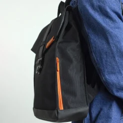 Vrijetijd Rugzakken | School Rugzakken^Bold Banana re-Envelope rugzak black/black