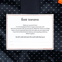 Vrijetijd Rugzakken | School Rugzakken^Bold Banana re-Envelope rugzak black/black