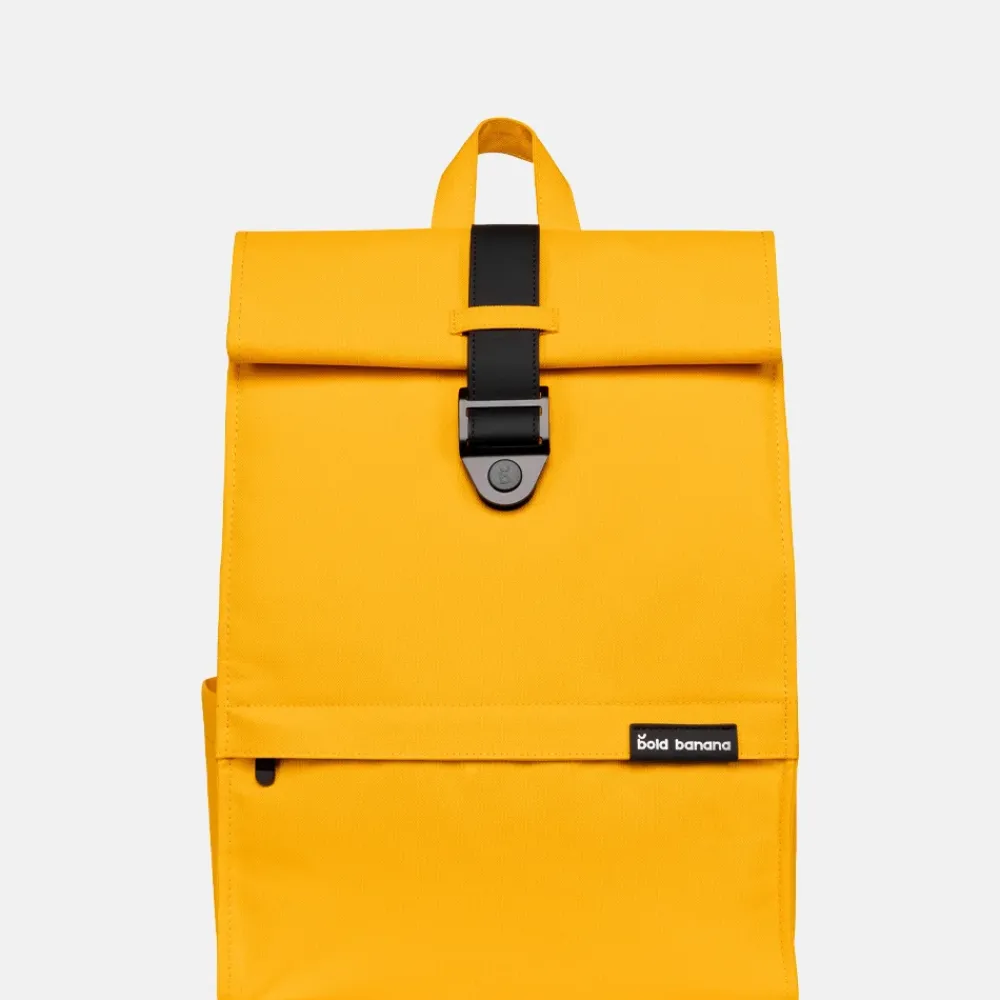School Rugzakken | School Rugzakken^Bold Banana Roll-top rugzak 15.6 inch yellow beetle