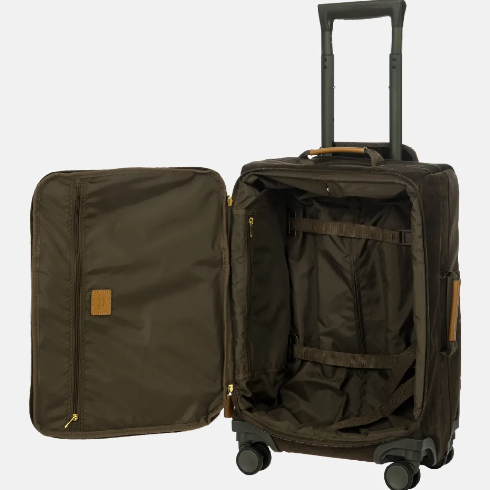 Handbagage Koffers^Bric's Life handbagage koffer 55 cm olive