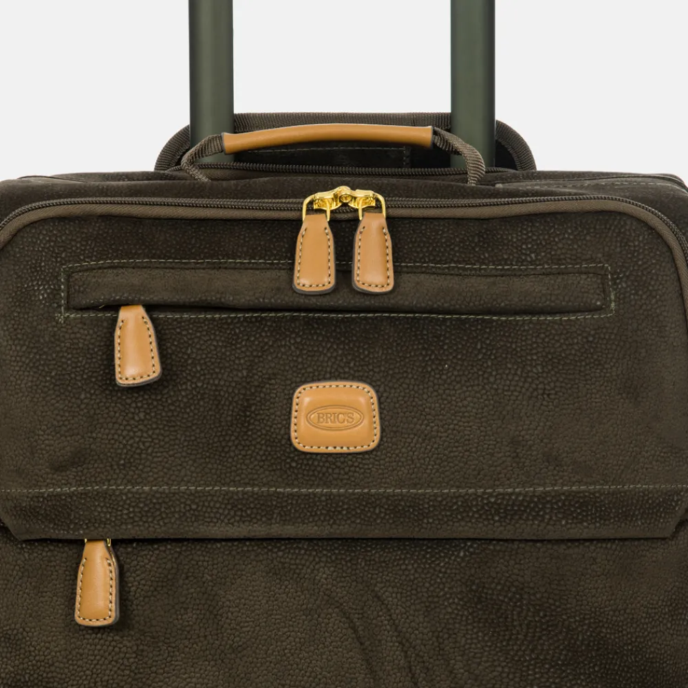 Handbagage Koffers^Bric's Life handbagage koffer 55 cm olive