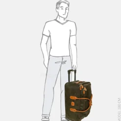 Handbagage Tassen | Reistassen Op Wielen^Bric's Life reistas 55 cm olive