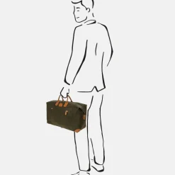 Handbagage Tassen | Weekendtassen^Bric's Life weekendtas olive