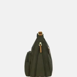 Schoudertassen^Bric's schoudertas olive