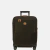 Handbagage Koffers^Bric's Trolley handbagage koffer 55 cm olive