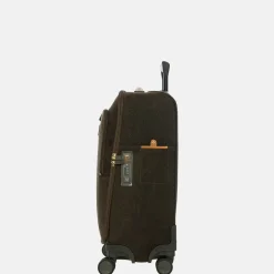 Handbagage Koffers^Bric's Trolley handbagage koffer 55 cm olive