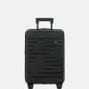 Handbagage Koffers^Bric's Ulisse Expandable handbagage koffer 55 cm black