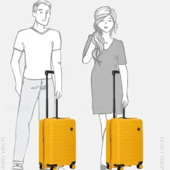 Handbagage Koffers^Bric's Ulisse Expandable handbagage koffer 55 cm mango