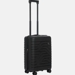 Handbagage Koffers^Bric's Ulisse Expandable handbagage koffer 55 cm black
