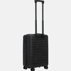 Handbagage Koffers^Bric's Ulisse Expandable handbagage koffer 55 cm black