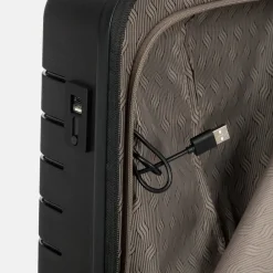 Handbagage Koffers^Bric's Ulisse Expandable handbagage koffer 55 cm black