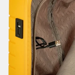 Handbagage Koffers^Bric's Ulisse Expandable handbagage koffer 55 cm mango