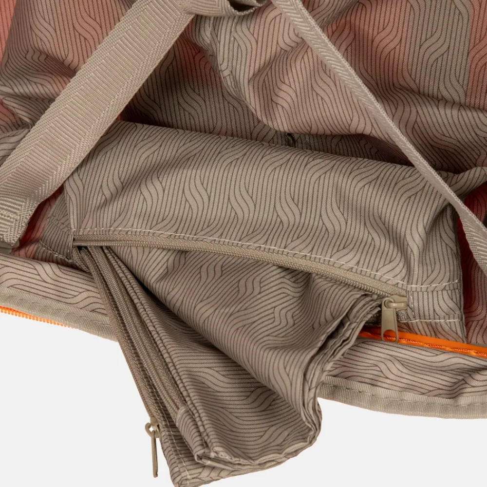 Handbagage Koffers^Bric's Ulisse Expandable handbagage koffer 55 cm orange