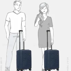 Handbagage Koffers^Bric's Ulisse handbagage koffer 55 cm ocean blue