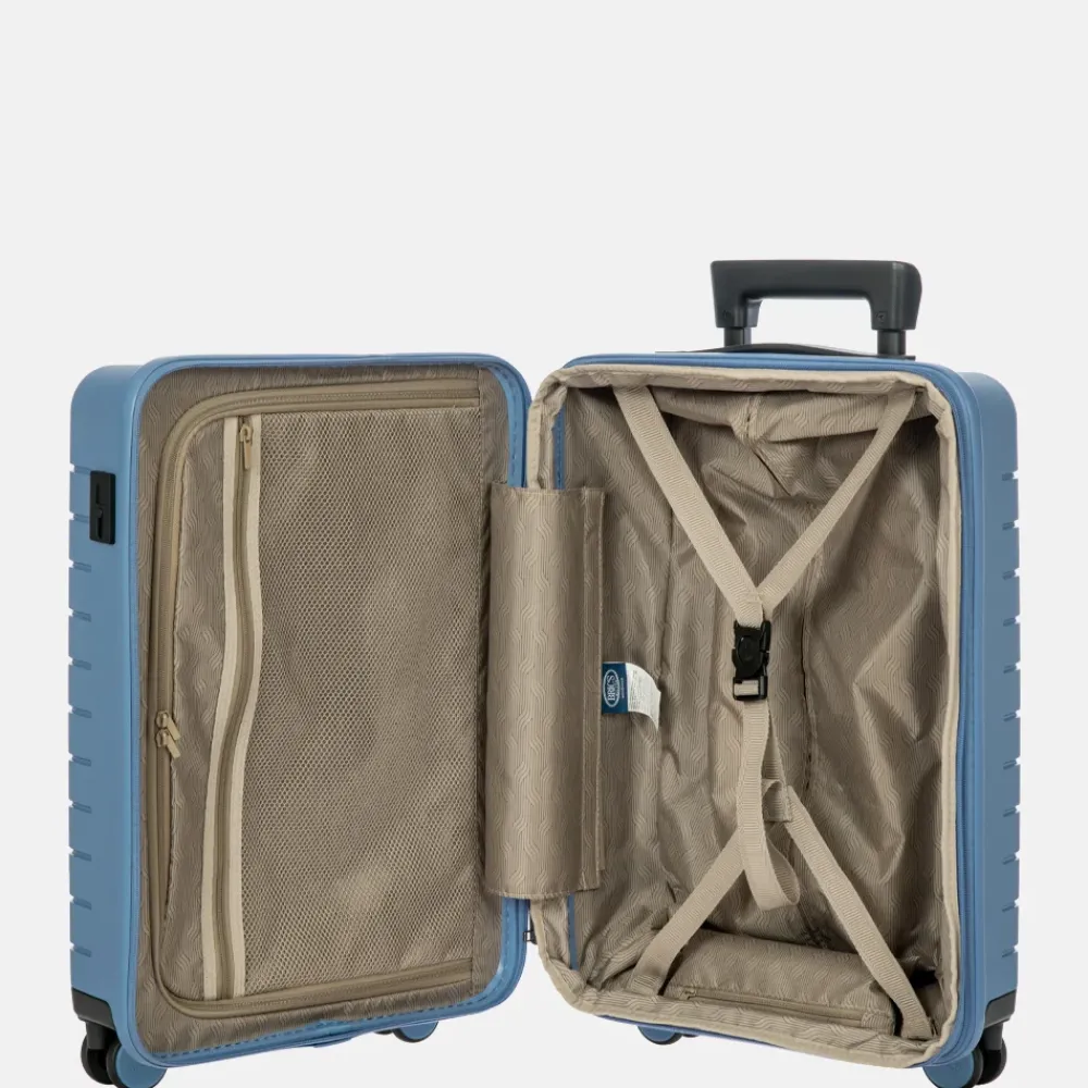 Handbagage Koffers^Bric's Ulisse handbagage koffer 55 cm grey blue