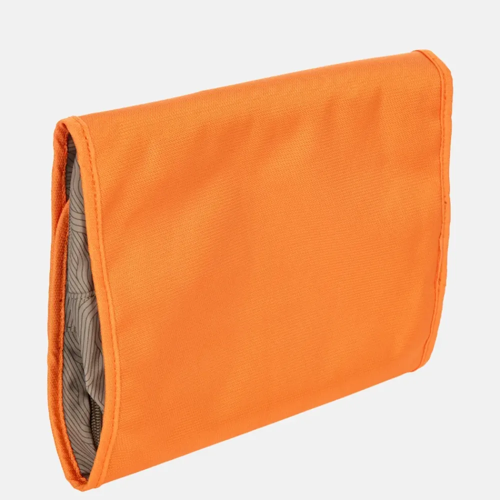 Toilettassen^Bric's Ulisse toilettas met haak orange