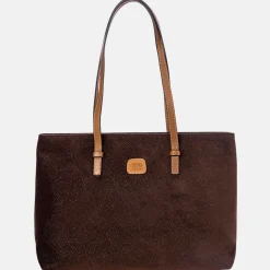 Shoppers^Bric's Vittoria Life shopper brown tabac