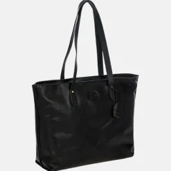 Shoppers^Bric's Volterra shopper L nero