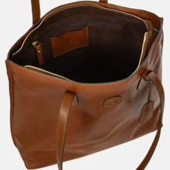 Shoppers^Bric's Volterra shopper L tabac