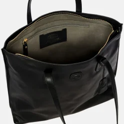 Shoppers^Bric's Volterra shopper L nero