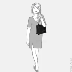 Shoppers^Bric's Volterra shopper S nero