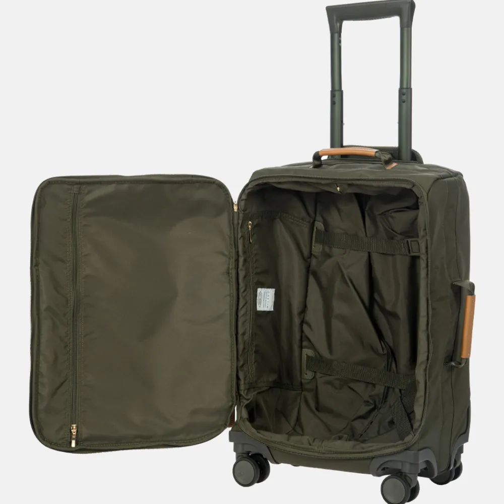 Handbagage Koffers^Bric's X-Travel handbagage koffer 55 cm olive