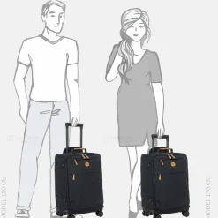 Handbagage Koffers^Bric's X-Travel koffer 55 cm ocean blue